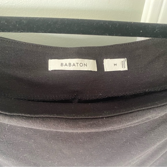 BABATON LONG SLEEVE BLACK TOP - Picture 6 of 7